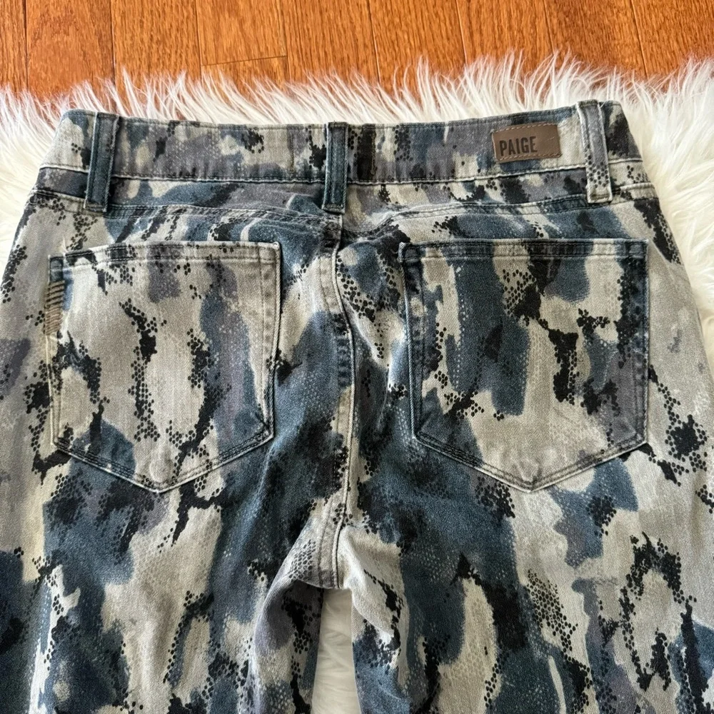 PAIGE snakeskin edgemont